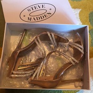 Steve Madden Sweetest rose gold heels